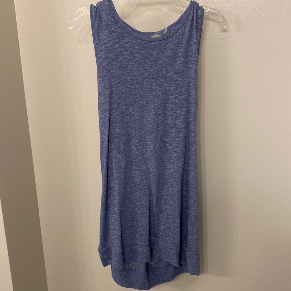 Open/twisted back tank from Athleta